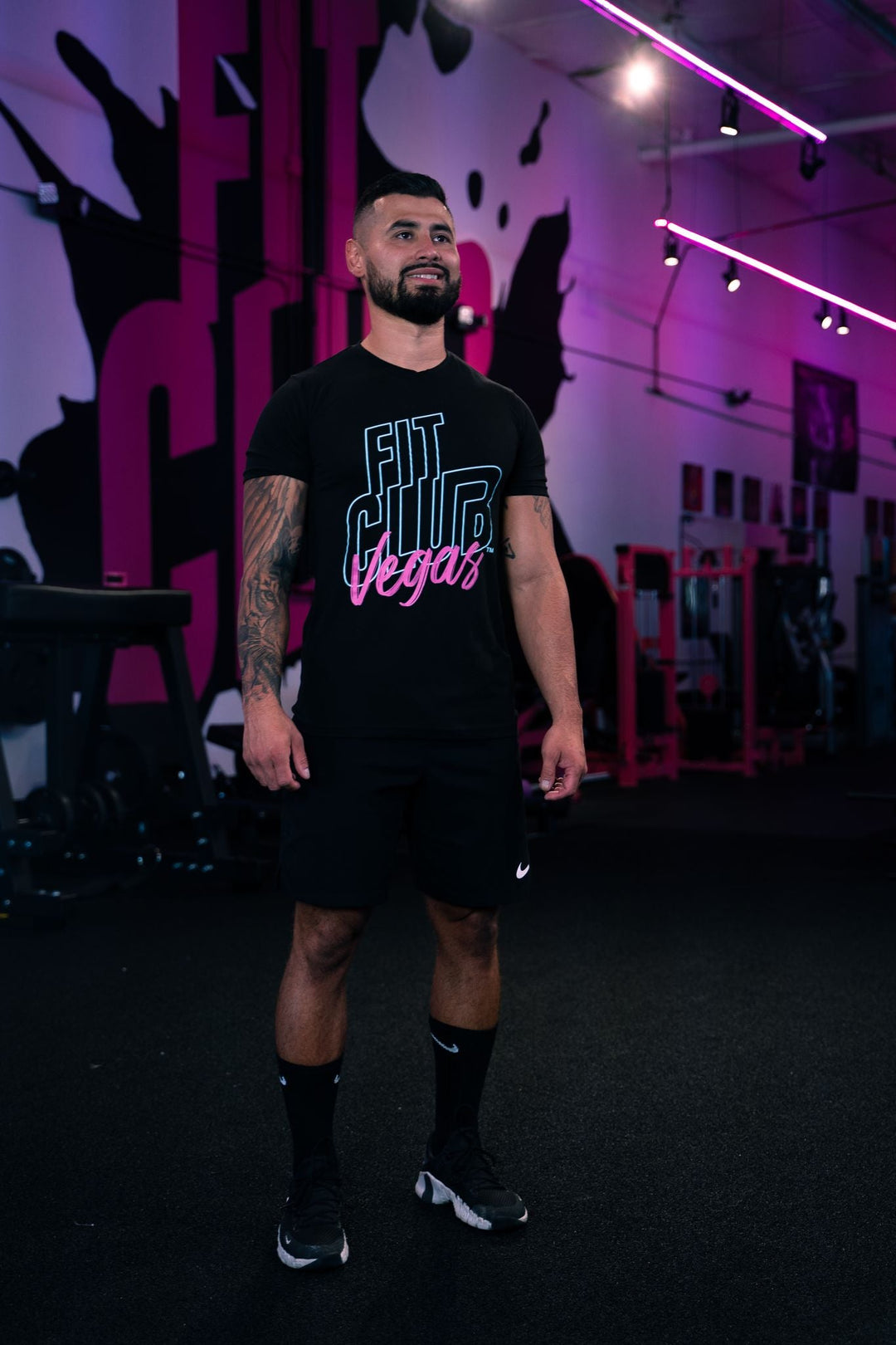 Neon "Fit Club Vegas" Shirt